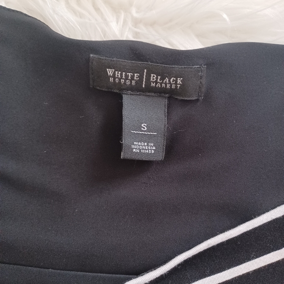 {White House Black Market} Striped Mid-length Dress - Picture 3 of 4